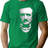 Edgar Allan Poe T-Shirt for Men & Women, T-Shirts Graphic Tee - Green
