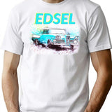 Edsel T-Shirt - Retro Graphic Tee for Men & Women - White