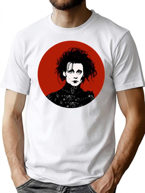 Edward Scissorhands T-Shirt for Men & Women, T-Shirts Graphic Tee - White