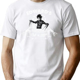 Edward'S Barbershop T-Shirt for Men & Women, T-Shirts Graphic Tee - White