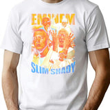 Eemjjnnem0018 T-Shirt - Retro Graphic Tee for Men & Women - White