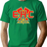 Ehc Biel Bienne Swiss Ice Hockey Sports Fans Ehcb Switzerland Essential T Shirt - Green
