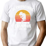 El Chupacabra T-Shirt - Retro Graphic Tee for Men & Women - White