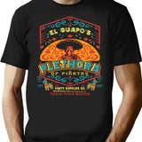 El Guapo'S Plethora Of Piatas Party Supplies Co. T-Shirt for Men & Women, T-Shirts Graphic Tee - Black