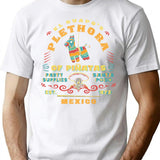 El Guapo'S Plethora Of Piatas Party Supplies T-Shirt for Men & Women, T-Shirts Graphic Tee - White