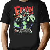Elvira Mistress Of The Dark 80S Horror T-Shirt for Men & Women, T-Shirts Graphic Tee - Black