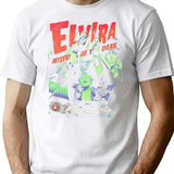 Elvira Mistress Of The Dark 80S Horror T-Shirt for Men & Women, T-Shirts Graphic Tee - White