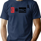 Emc The Albert Einstein Collection T-Shirt - Retro Graphic Tee for Men & Women - Navy