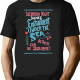 Enchantment Under The Sea Poster T-Shirt for Men & Women, T-Shirts Graphic Tee - Black