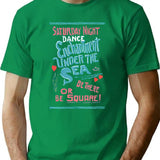 Enchantment Under The Sea Poster T-Shirt for Men & Women, T-Shirts Graphic Tee - Green