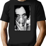Endowed Mige Sparkling Strong 3v Ville Valo Vocalist Retro Vintage T-Shirt - Black