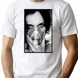 Endowed Mige Sparkling Strong 3v Ville Valo Vocalist Retro Vintage T-Shirt - White
