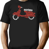 Enjoy The Ride (1) T-Shirt - Retro Graphic Tee for Men & Women - Black