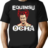Equinsu Ocha - White Devil T-Shirt for Men & Women, T-Shirts Graphic Tee - Black