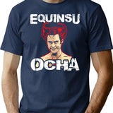 Equinsu Ocha - White Devil T-Shirt for Men & Women, T-Shirts Graphic Tee - Navy