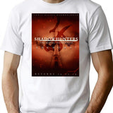 Erchomai Shadowhunters 3B Poster T-Shirt for Men & Women, T-Shirts Graphic Tee - White