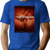 Erchomai Shadowhunters 3B Poster T-Shirt for Men & Women, T-Shirts Graphic Tee - Blue