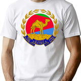 Eritrea Design T-Shirt - Retro Graphic Tee for Men & Women - White