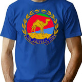 Eritrea Design T-Shirt - Retro Graphic Tee for Men & Women - Blue