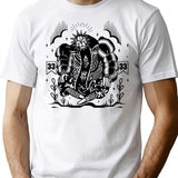 Esquie Clair Obscur Expedition 33 Quotes Fan Art T-Shirt - White