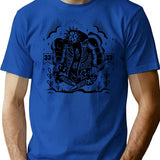 Esquie Clair Obscur Expedition 33 Quotes Fan Art T-Shirt - Blue