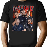 Evan Buckley Retro 90's T-Shirt - Black