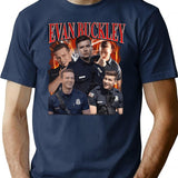 Evan Buckley Retro 90's T-Shirt - Navy