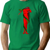 Eve T-Shirt - Retro Graphic Tee for Men & Women - Green