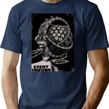 Event Horizon Classic T-Shirt - Retro Graphic Tee for Men & Women - Navy