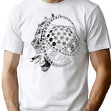 Event Horizon T-Shirt for Men & Women, T-Shirts Graphic Tee - White