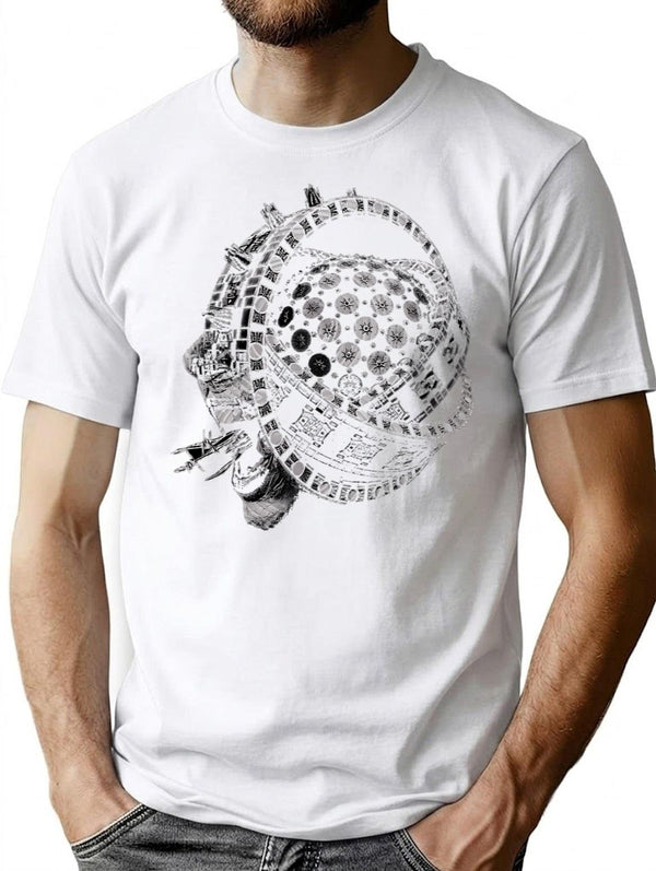 Event Horizon T-Shirt for Men & Women, T-Shirts Graphic Tee - White