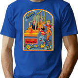 Everybody's Doing The Spider-walk T-Shirt - Retro Graphic Tee for Men & Women - Blue