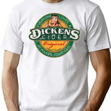 Everyone Loves A Dickens Cider Dirty Joke T-Shirt - White