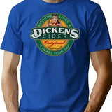 Everyone Loves A Dickens Cider Dirty Joke T-Shirt - Blue