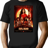 Evil Dead 2013 T-Shirt for Men & Women, T-Shirts Graphic Tee - Black