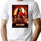 Evil Dead 2013 T-Shirt for Men & Women, T-Shirts Graphic Tee - White