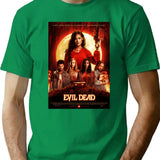 Evil Dead 2013 T-Shirt for Men & Women, T-Shirts Graphic Tee - Green