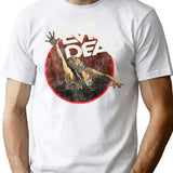 Evil Dead Worn Out T-Shirt for Men & Women, T-Shirts Graphic Tee - White