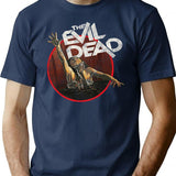 Evil Dead Worn Out T-Shirt for Men & Women, T-Shirts Graphic Tee - Navy