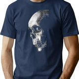 Evil Dead (3) T-Shirt - Retro Graphic Tee for Men & Women - Navy