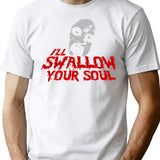Evil Dead (5) T-Shirt - Retro Graphic Tee for Men & Women - White