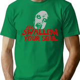 Evil Dead (5) T-Shirt - Retro Graphic Tee for Men & Women - Green