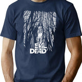 Evil Dead T-Shirt for Men & Women, T-Shirts Graphic Tee - Navy