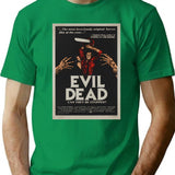 Evil Dead T-Shirt - Retro Graphic Tee for Men & Women - Green