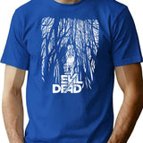 Evil Dead T-Shirt for Men & Women, T-Shirts Graphic Tee - Blue