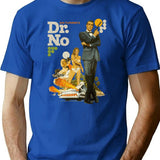 Evil Doctor Dks Worn T-Shirt for Men & Women, T-Shirts Graphic Tee - Blue