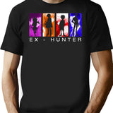 Ex - Hunter T-Shirt T-Shirt for Men & Women, T-Shirts Graphic Tee - Black