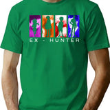 Ex - Hunter T-Shirt T-Shirt for Men & Women, T-Shirts Graphic Tee - Green