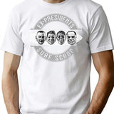 Ex Presidents Surf School T-Shirt for Men & Women, T-Shirts Graphic Tee - White