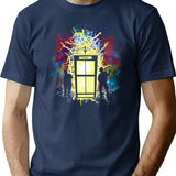 Excellent Adventurers T-Shirt - Retro Graphic Tee for Men & Women - Navy